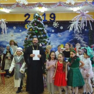 Выступление детской воскресной школы в детском садике №16 «Ладушки» Выступление детской воскресной школы в детском садике №16 «Ладушки»